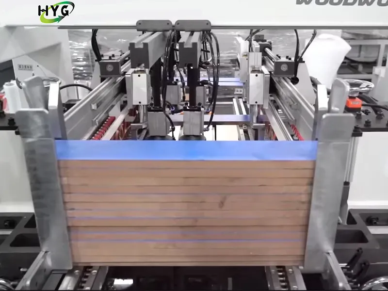 Automatic Four Rows Panel Boring Machine HD-4022BAS Automatic stacking