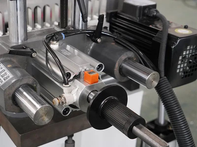 Automatic Four Rows Panel Boring Machine HD-4022BAS Motor for Woodworking Wardrobe, Kitchen Cabinet