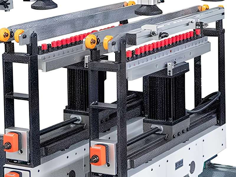 China Three Spindle Boring Machine for wood MDF Holes HD-3021AC Drill row unit