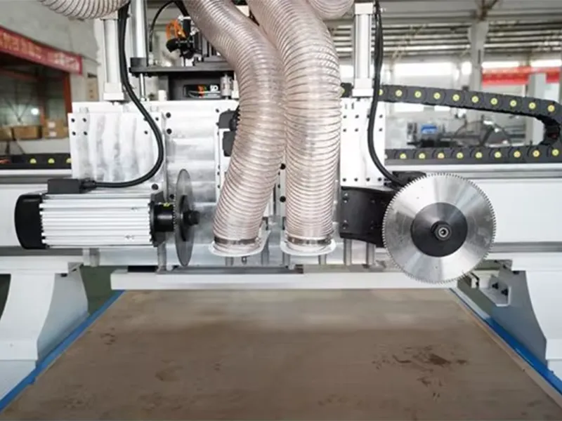 HYG CNC Router HC-R22S for Kitchen Cabinet Production 4-Process CNC Router (2 Spindles + 2 Saws)