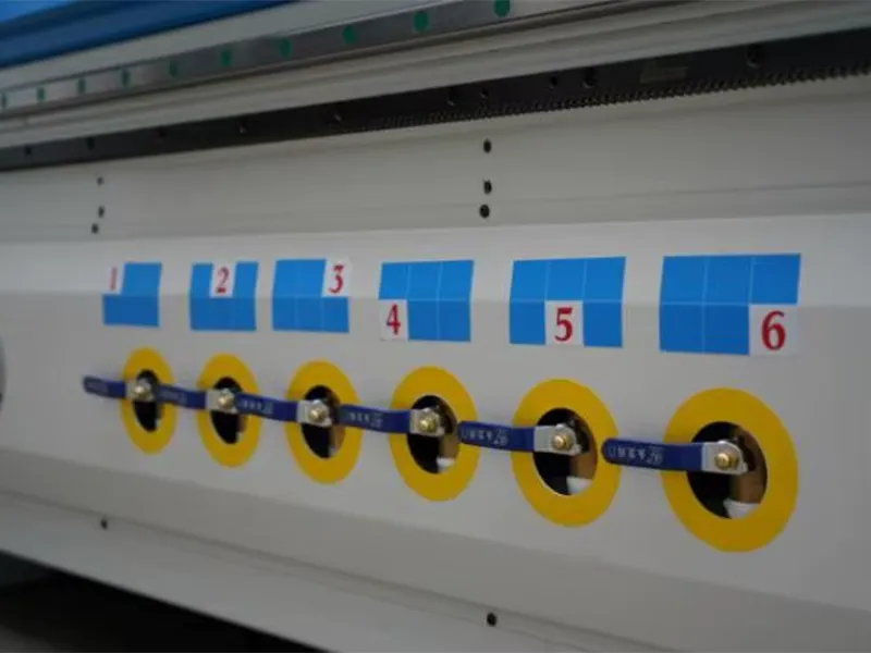 HYG CNC Router Machine HC-112 Vacuum area control