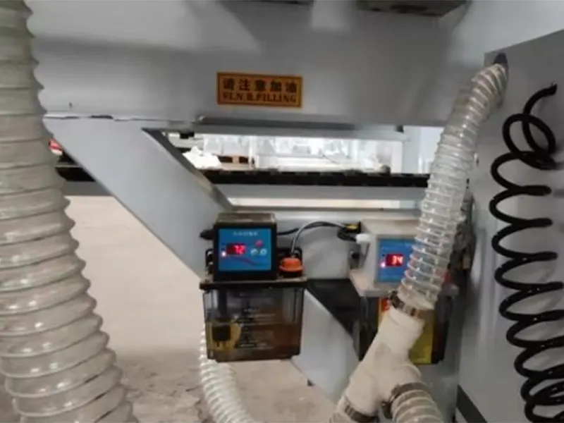 HYG CNC Six Sides Panel Drilling Machine HD-612BS With Double Drill Packages Dual-Channel Automatic Lubrication System