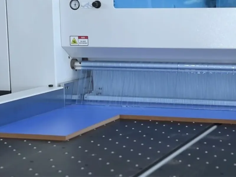 HYG CNC panel saw Cutting two different sizes