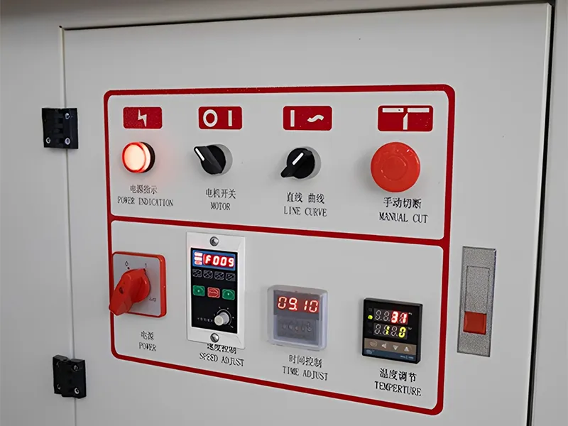 HE-305B Manual Bevel Edge Bander with temperature controller