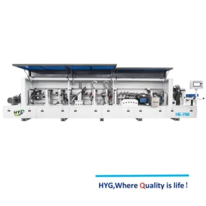 HE-768 Automatic Bevel and Straight Edge Bander with 6-Wheel Pressing